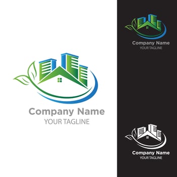 Real Estate Logo - Construction Architecture Building Logo Design Template Concept Element vector