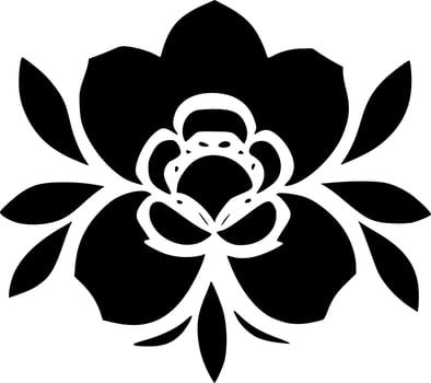 vector illustration of flower shape