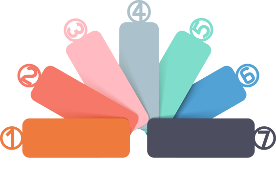 key banner color template png