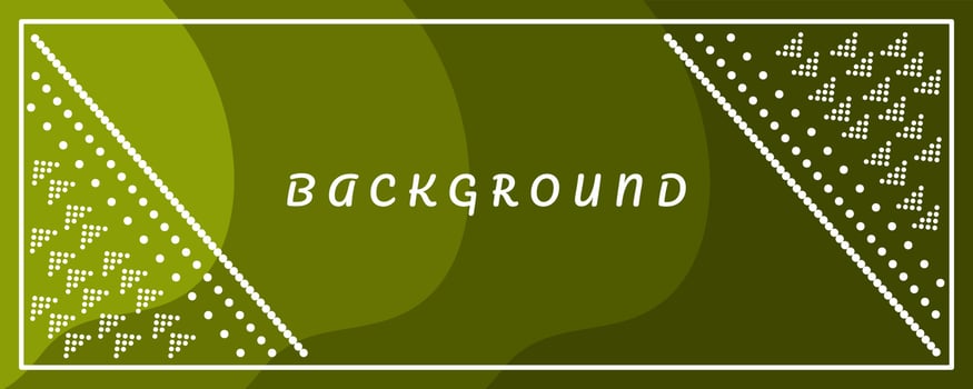dot pattern on green background vector