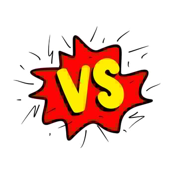 VS icons illustration vector, versus icons symbol vector