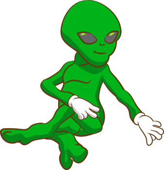 Alien png graphic clipart design