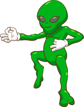 Alien png graphic clipart design