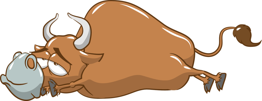 Bull png graphic clipart design