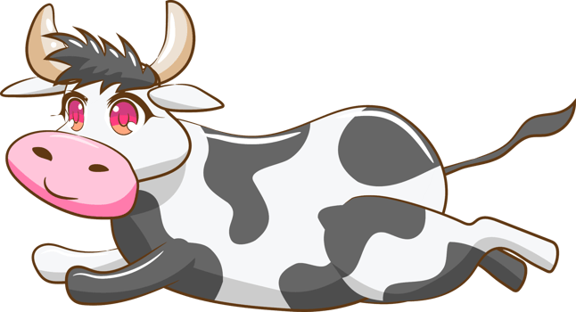 Cow png graphic clipart design