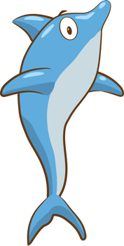 Dolphin png graphic clipart design