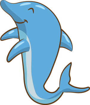 Dolphin png graphic clipart design