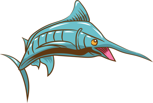 Fish png graphic clipart design