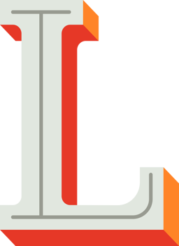 Vintage retro alphabet typography png