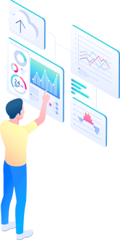 Analyze business people png