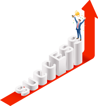 Business winner symbol png