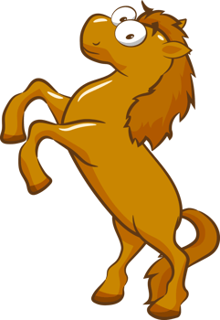 Horse png graphic clipart design