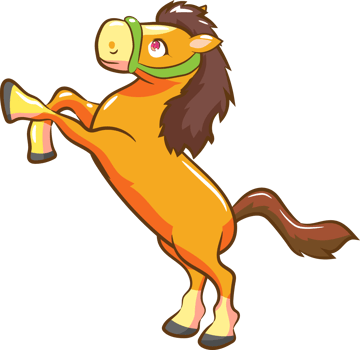 Horse png graphic clipart design