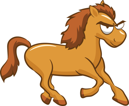Horse png graphic clipart design