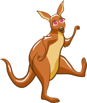 kangaroo png graphic clipart design