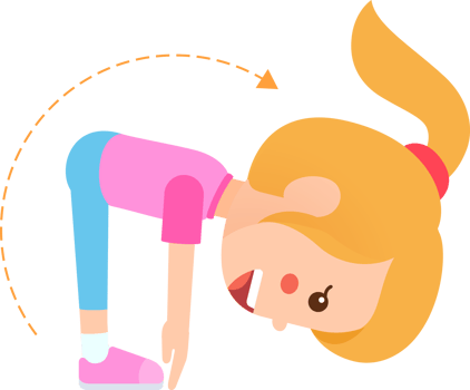 Children fitness exercise png