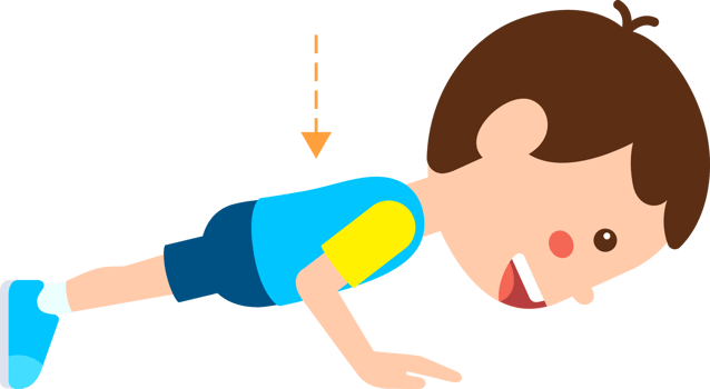 Children fitness exercise png