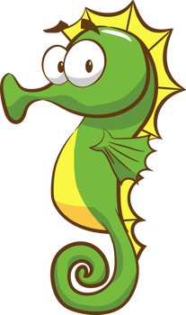 seahorse png graphic clipart design