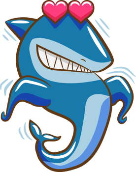 Shark png graphic clipart design