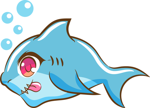 Shark png graphic clipart design