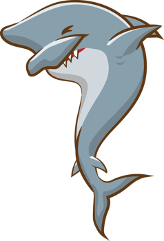 Shark png graphic clipart design