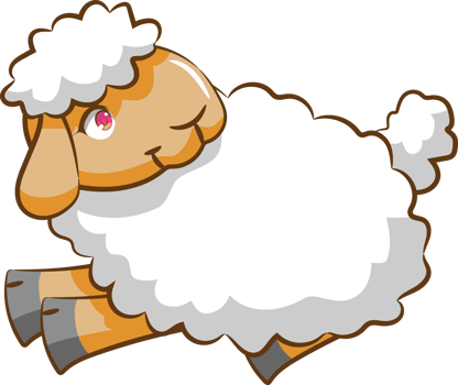 Sheep png graphic clipart design