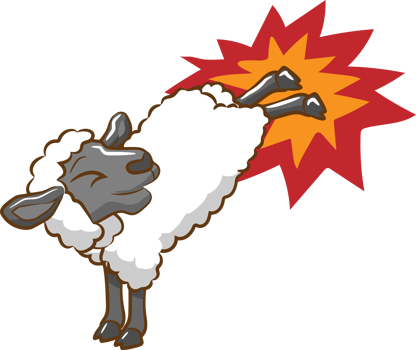 Sheep png graphic clipart design