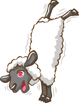 Sheep png graphic clipart design