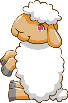 Sheep png graphic clipart design
