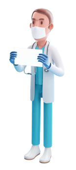 Cartoon character doctor png