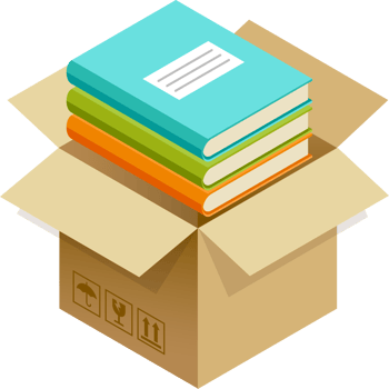 books package isometric png