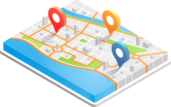City map symbol color png