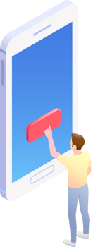 Shopping online symbol color png