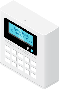 Wireless control unit isometric illustrations png