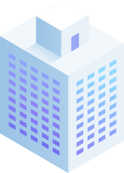 Buildings isometric illustrations png