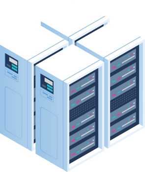 Grid management isometric png