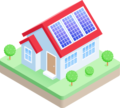 Smart home isometric png