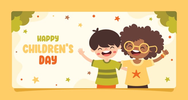 Happy Children's Day vector