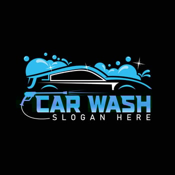 Car Wash Logo Free vector