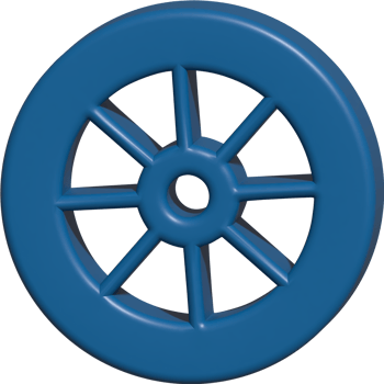 3d icon of wheel png