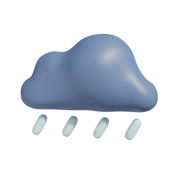 rain on transparent background png