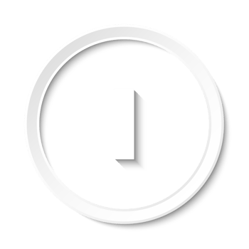 Bullet with number 1 png