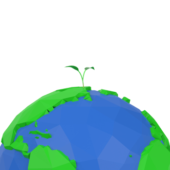 Earth day 3d png
