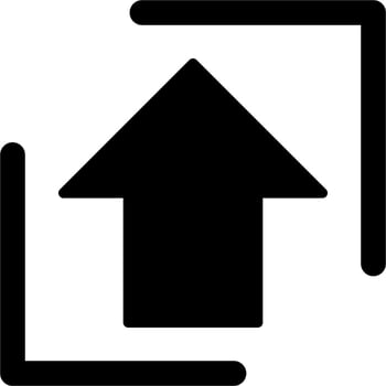 Uparrow Vector Icon