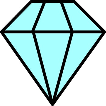 Diamond Vector Icon