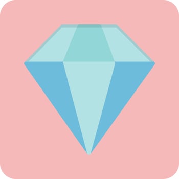 Diamond Vector Icon