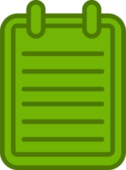 Memo Vector Icon