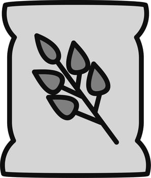 Seedbag Vector Icon