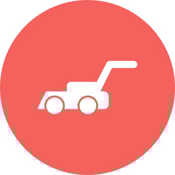 Lawnmower Vector Icon