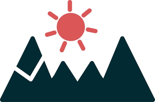 Mountain Vector Icon